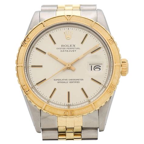 rolex thunderbird two tone